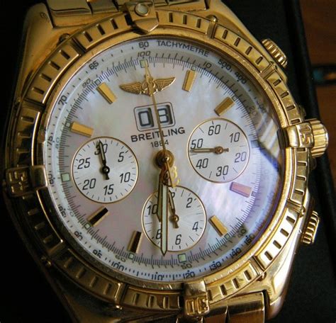 solid gold breitling crosswind|breitling crosswind special watch.